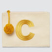 Initial Pom Pom Clutch    hi-res