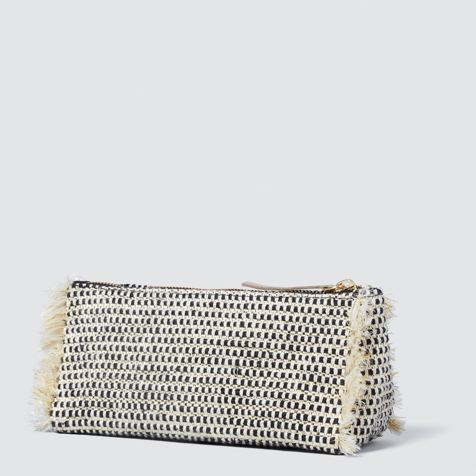 Woven Cosmetic Case  