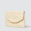 Belle Woven Clutch    hi-res