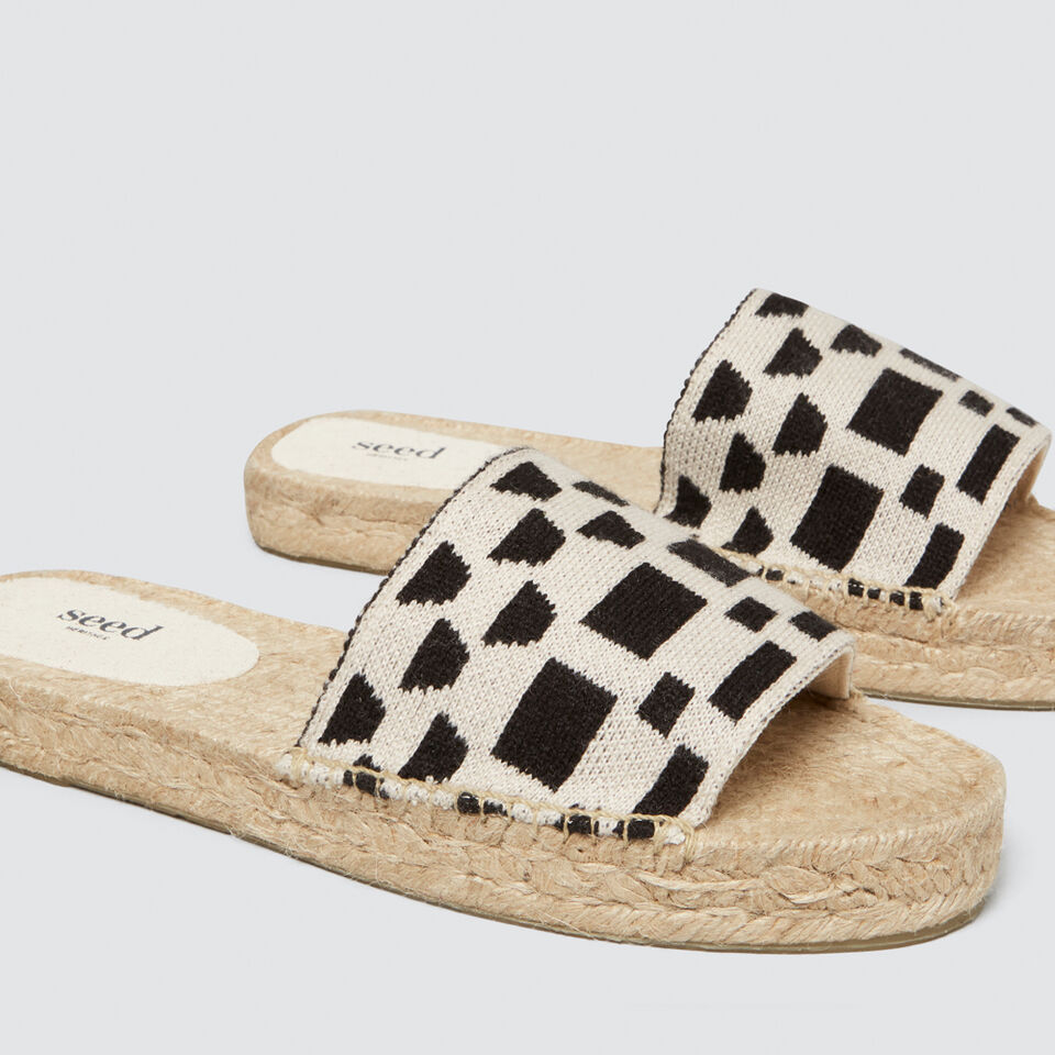 Woven Flatform Slide  