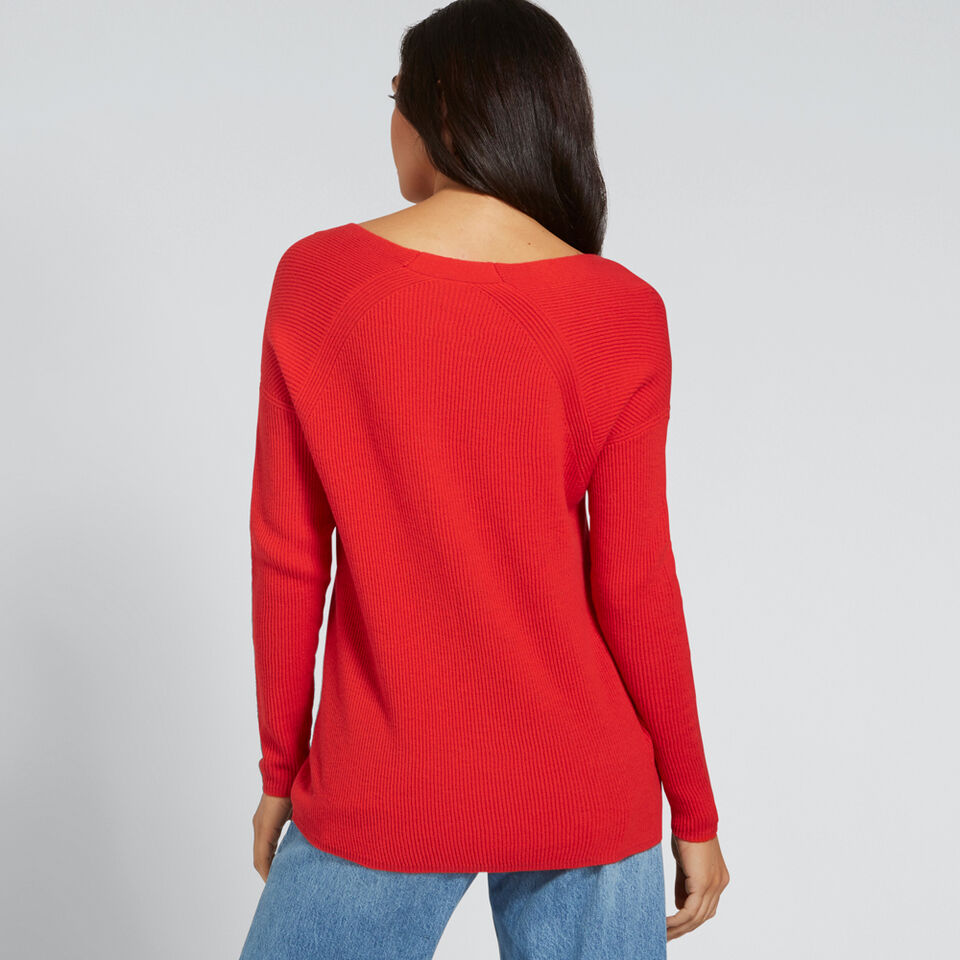 Rib Comfy Sweater  