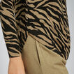 Raglan Zebra Sweater    hi-res