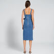 Wrap Front Denim Dress    hi-res