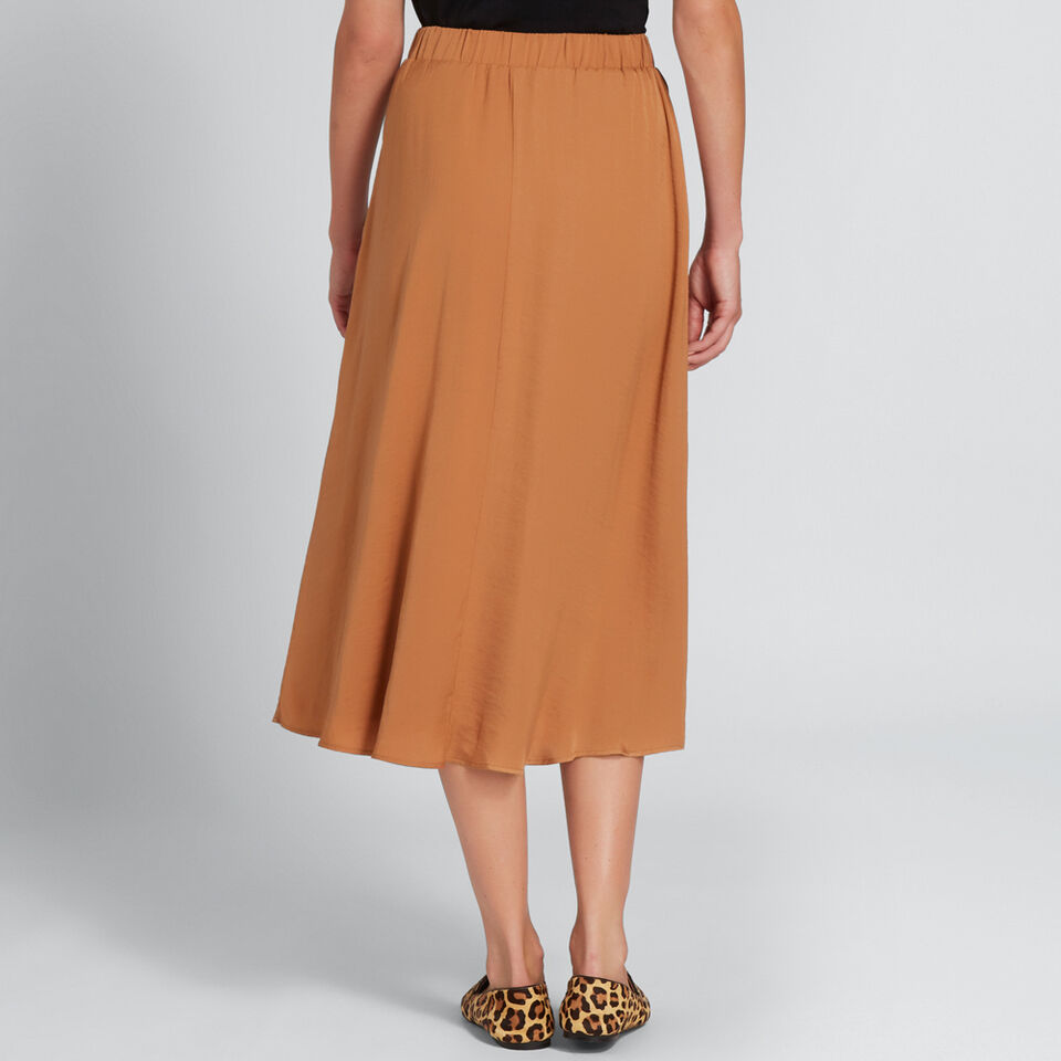 Flowing Midi Skirt  