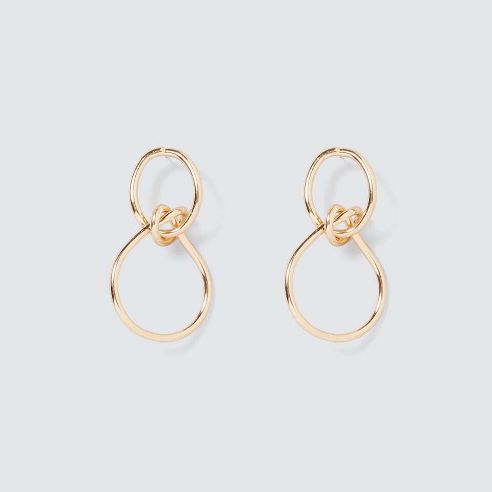 Linked Circle Earrings  9