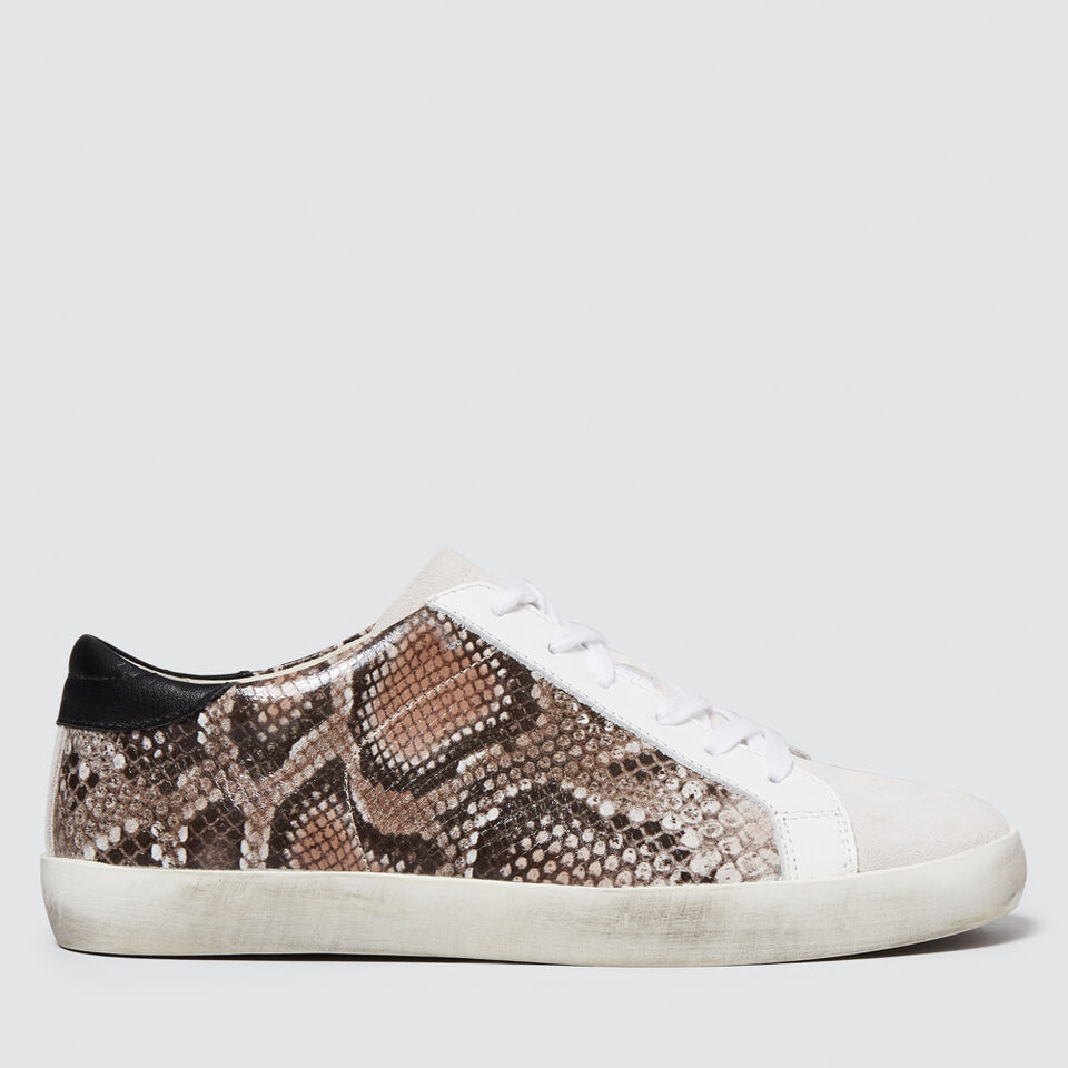 Ollie Leather Sneaker  