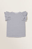 Relaxed Frill Tee    hi-res