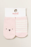 Fluffy Bear Socks    hi-res