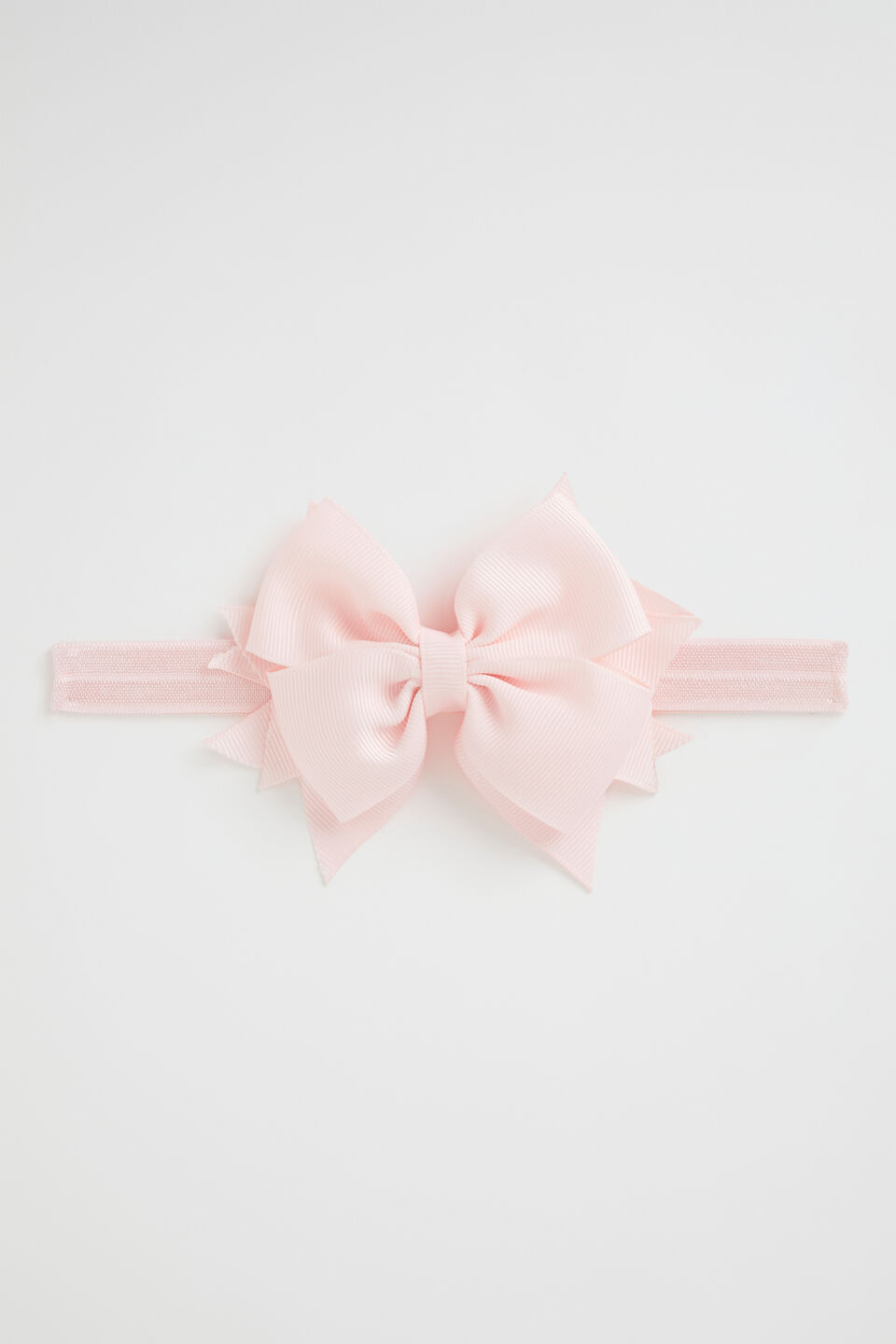 Grosgrain Bow Headband  Pink