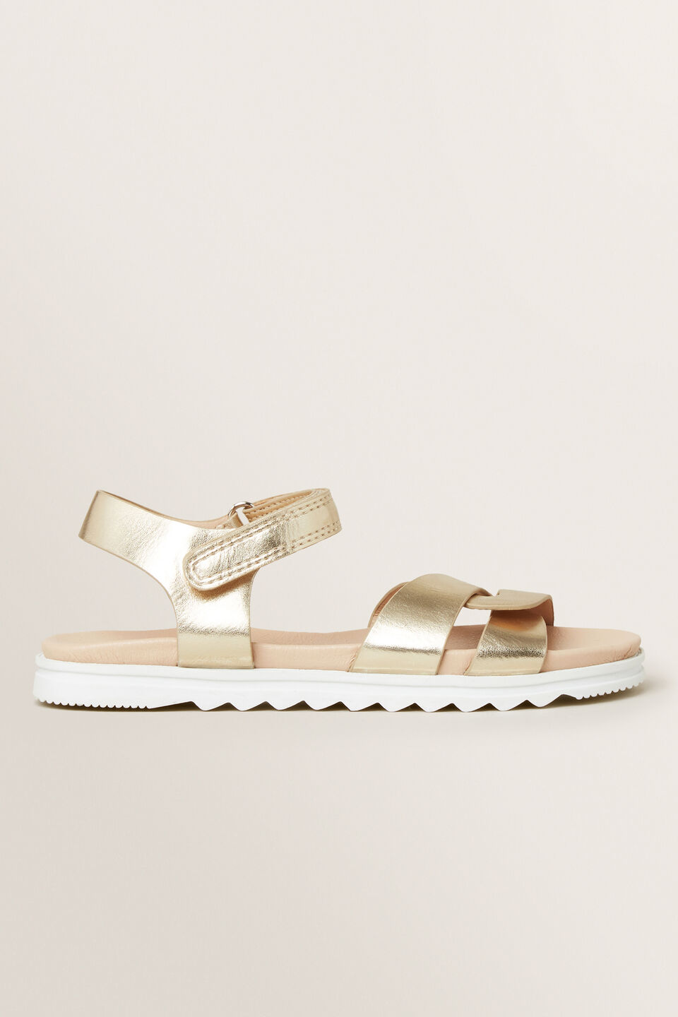 Party Sandal  Pale Gold