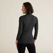 3/4 Sleeve High Neck Top    hi-res