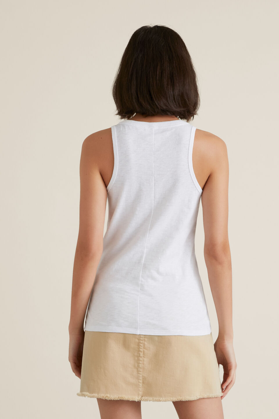 Scoop Neck Singlet  