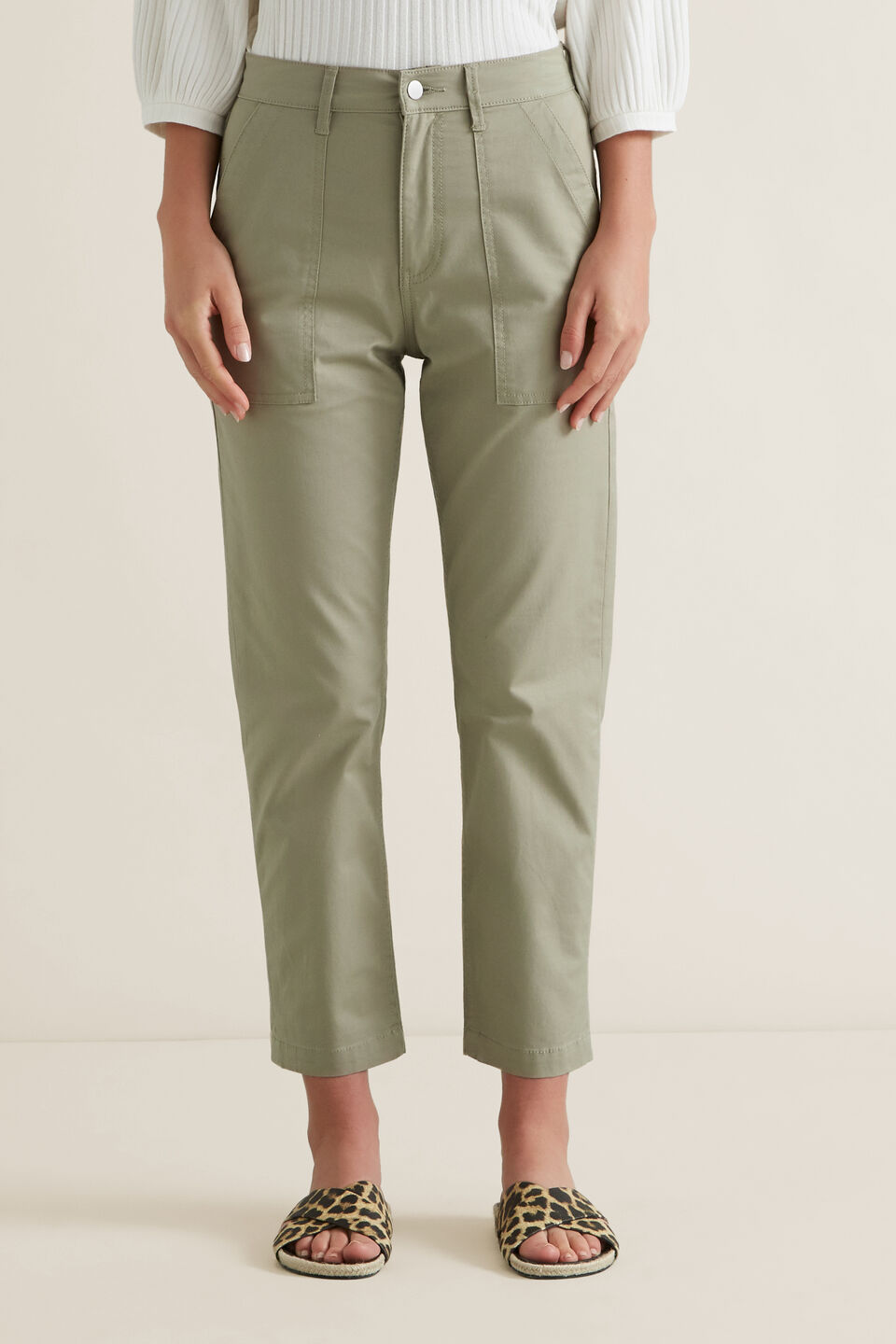 Soft Patch Pocket Pant  