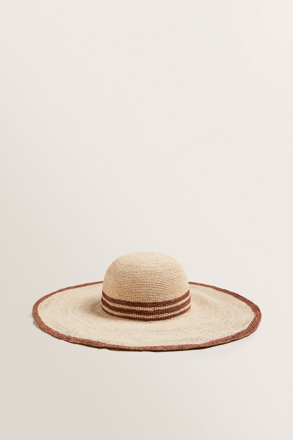 Stripe Band Sunhat  