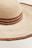 Stripe Band Sunhat    hi-res