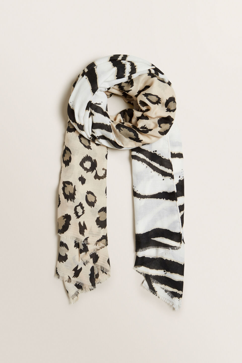 Mixed Animal Scarf  