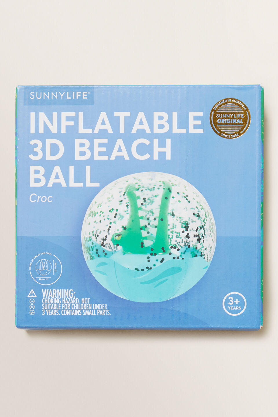 Croc 3D Beach Ball  