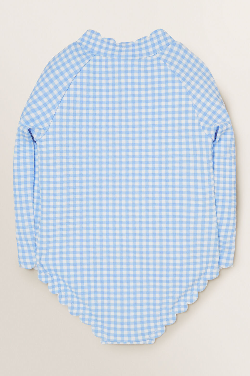 Scallop Gingham Rashsuit  