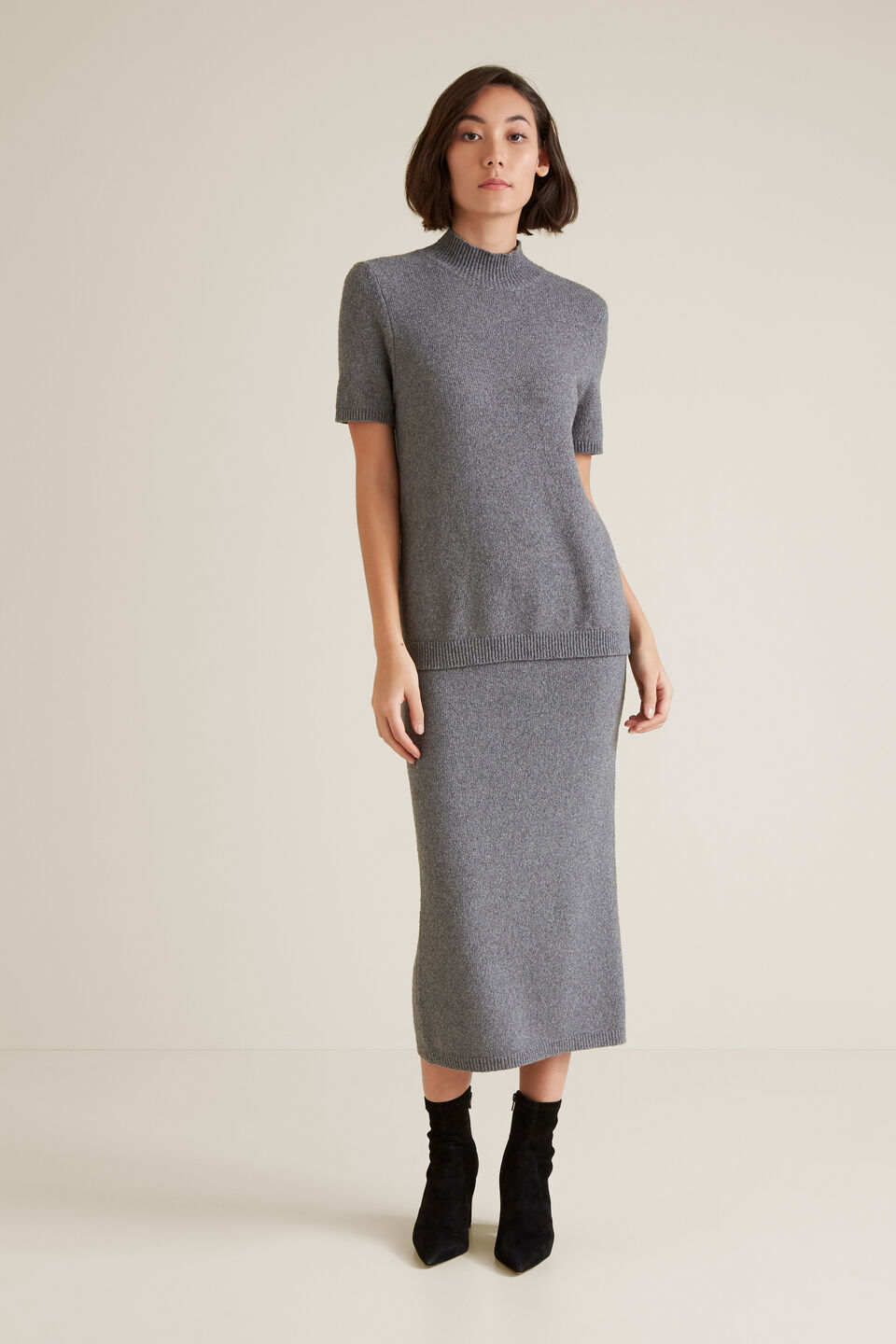 Textured Boucle Knit  
