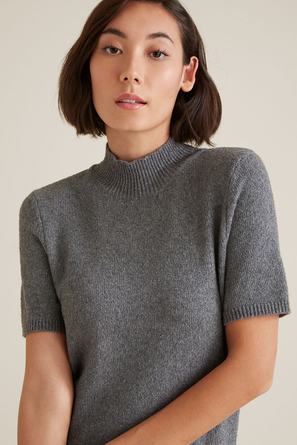 Textured Boucle Knit  