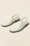 Monique Leather Slingback Loafer  French Vanilla  hi-res