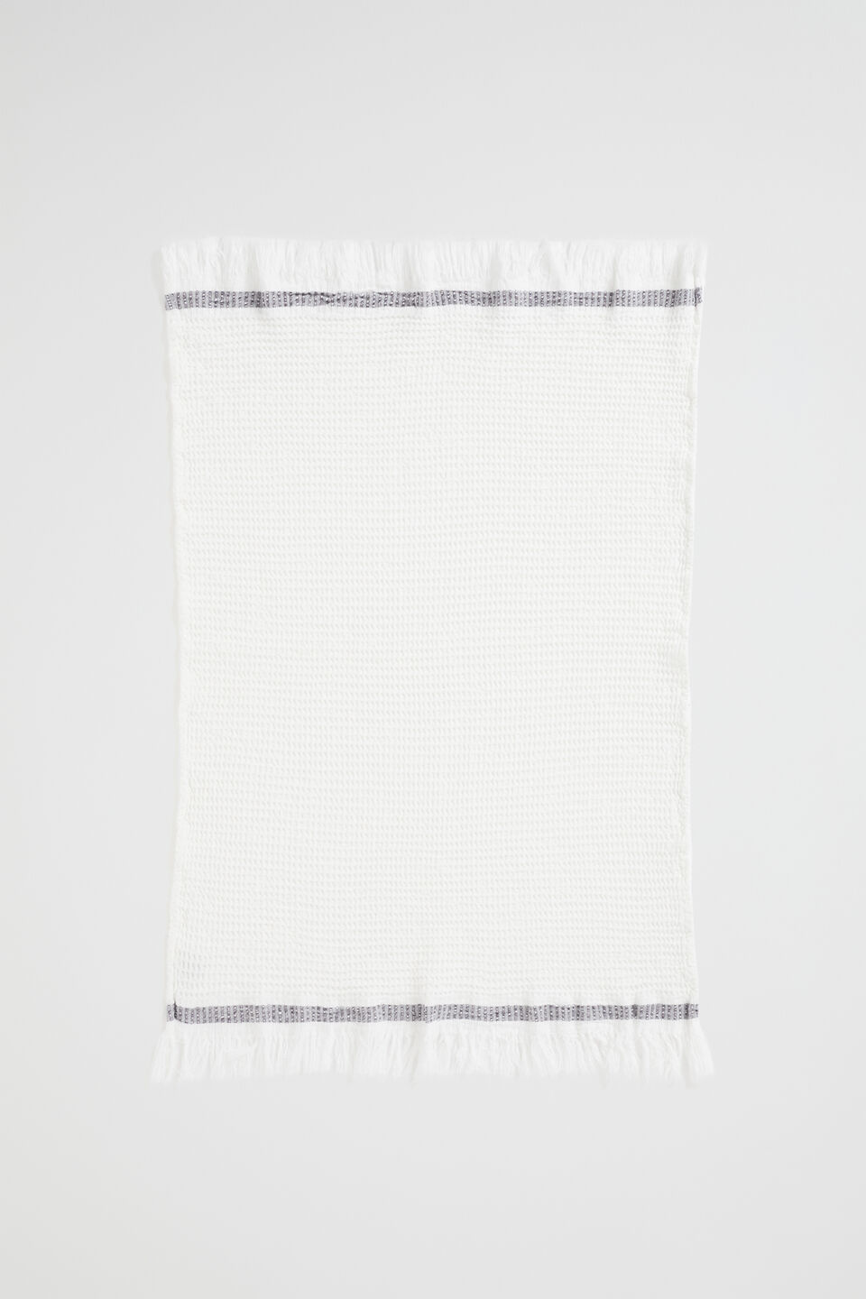 Thea Waffle Hand Towel  Antique White