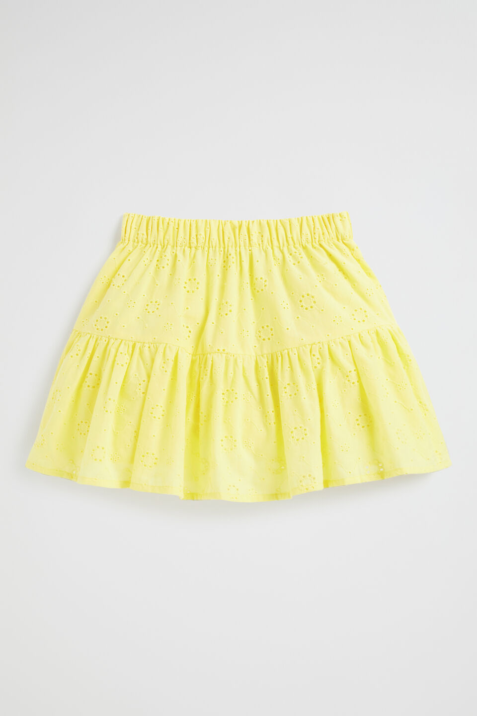 Floral Openwork Skirt  Sunshine
