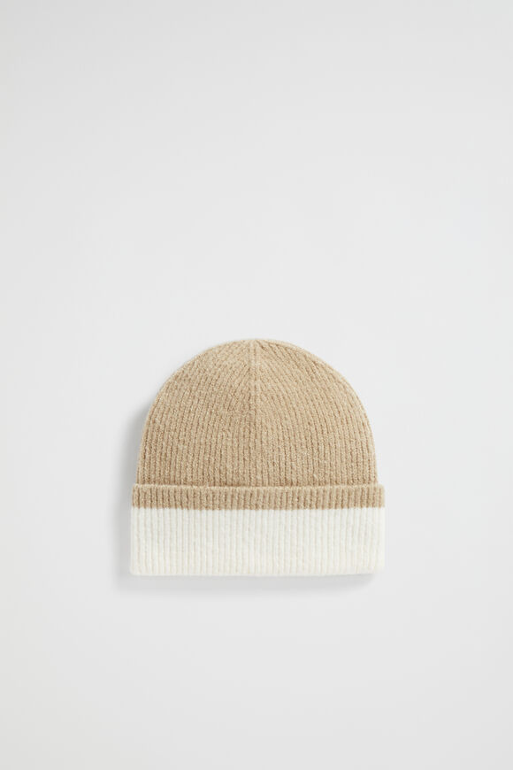 Colour Block Beanie  Multi  hi-res