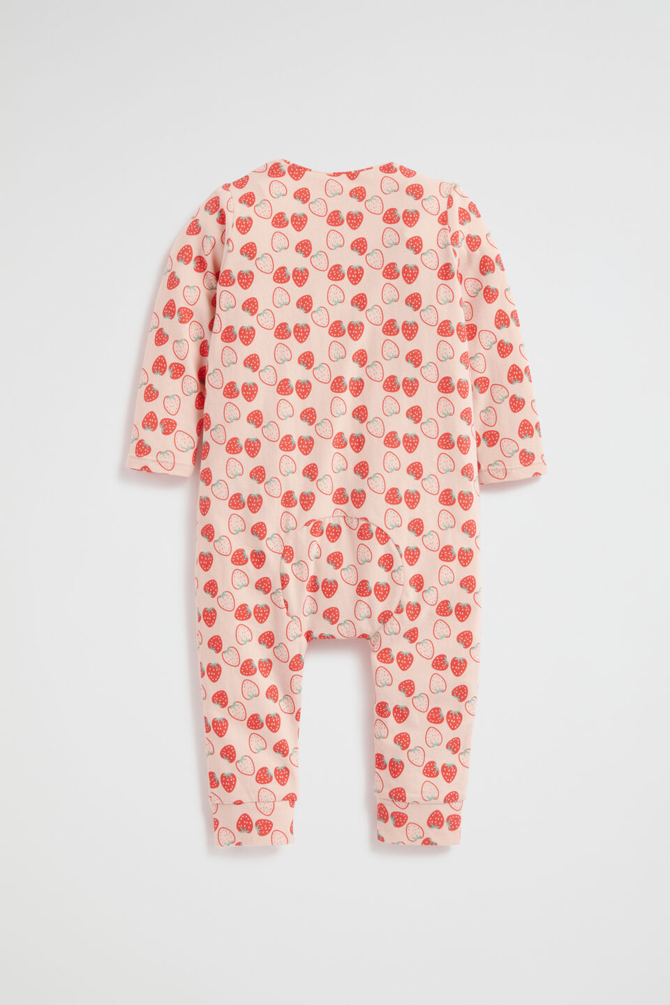 Strawberry Zipsuit  Rosewater