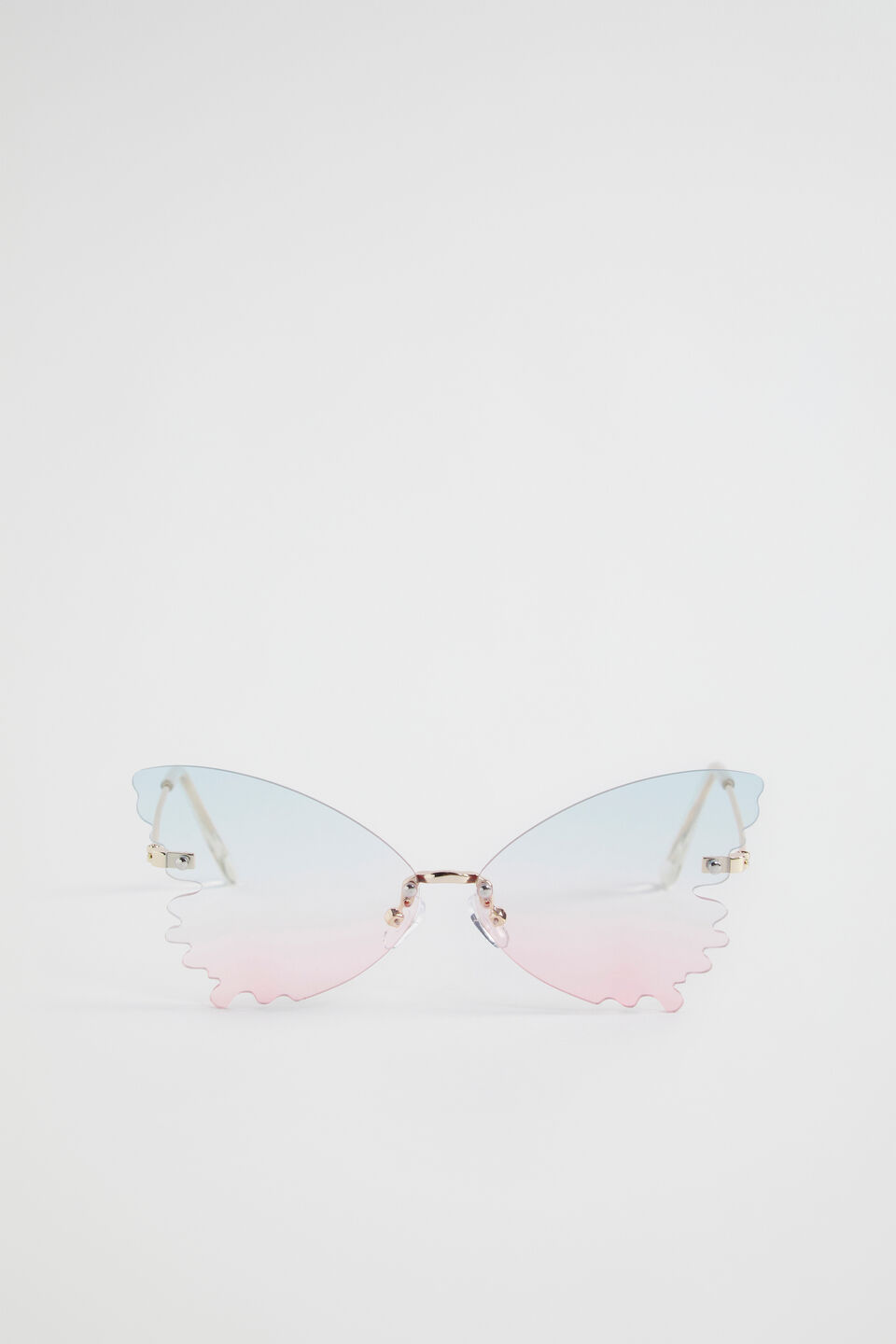 Butterfly Cut Out Sunglasses  Multi