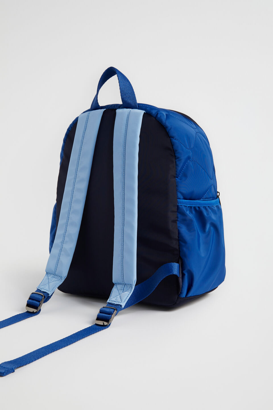 Quilted Initial Backpack  Plain