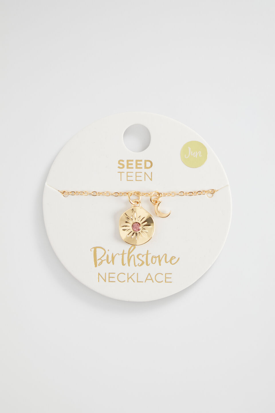 Birthstone Necklace  June