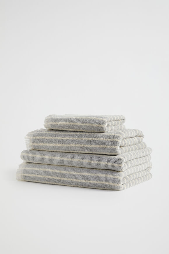 Romee Bath Towel  Silver Grey  hi-res