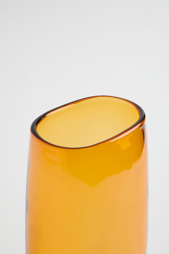 Nola Large Vase  Amber  hi-res