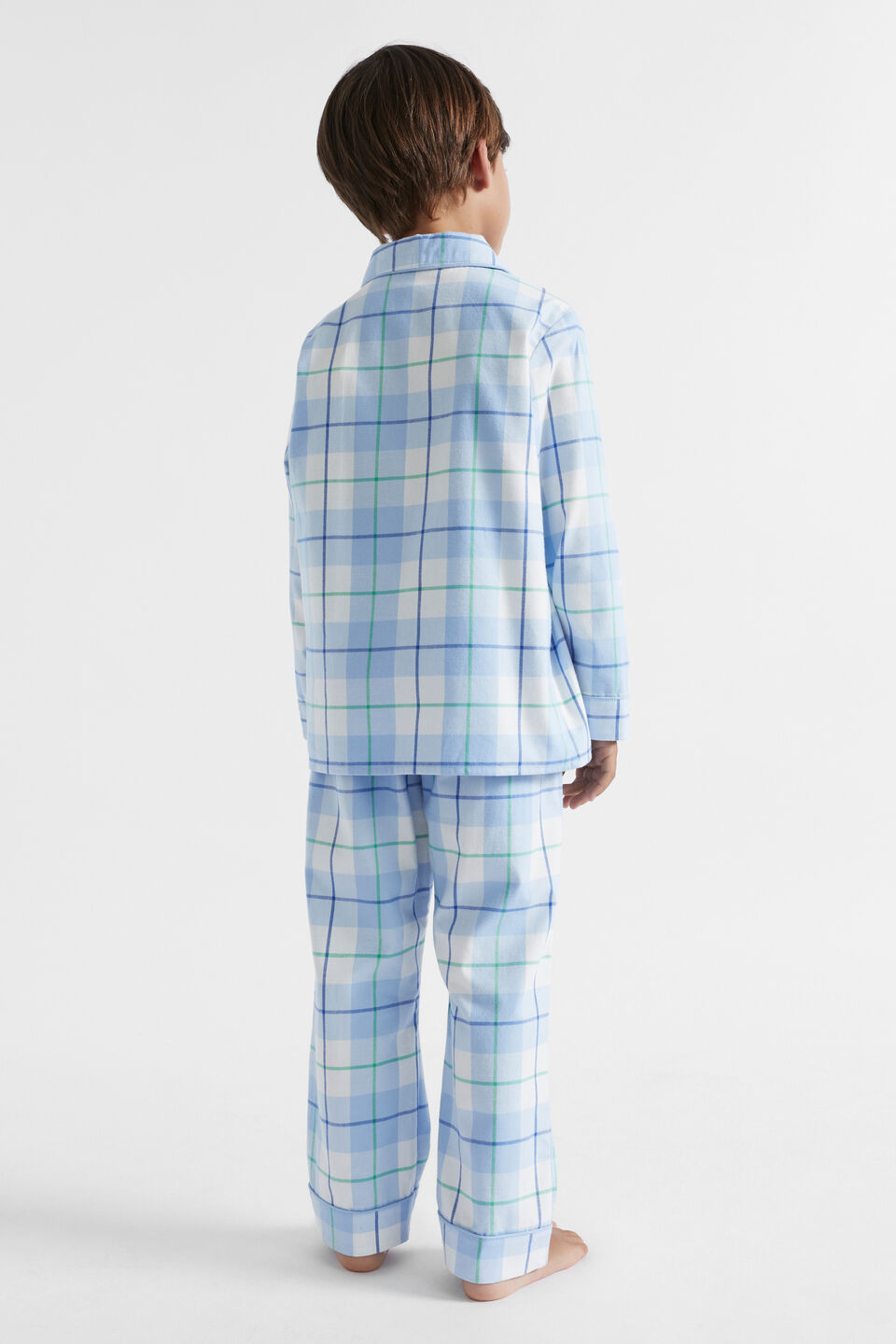 Check Pyjama  Blue Jay