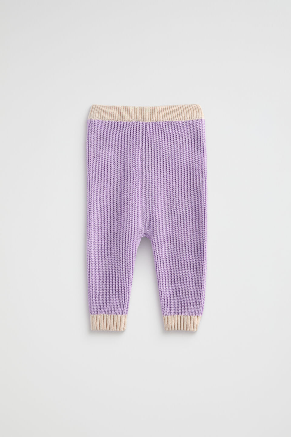 Chunky Knit Pant  Orchid