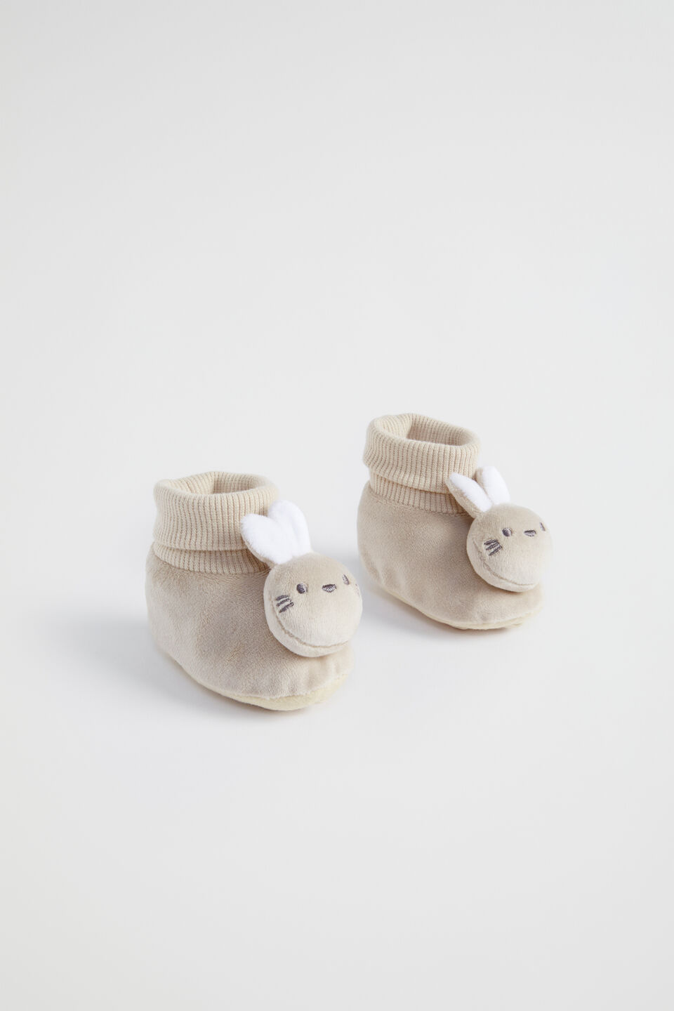 Bunny Rattle Bootie  Chai