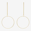 Circle Drop Earrings  9  hi-res