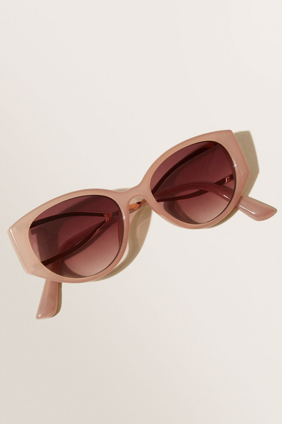 Leah Detail Sunglasses  Blush
