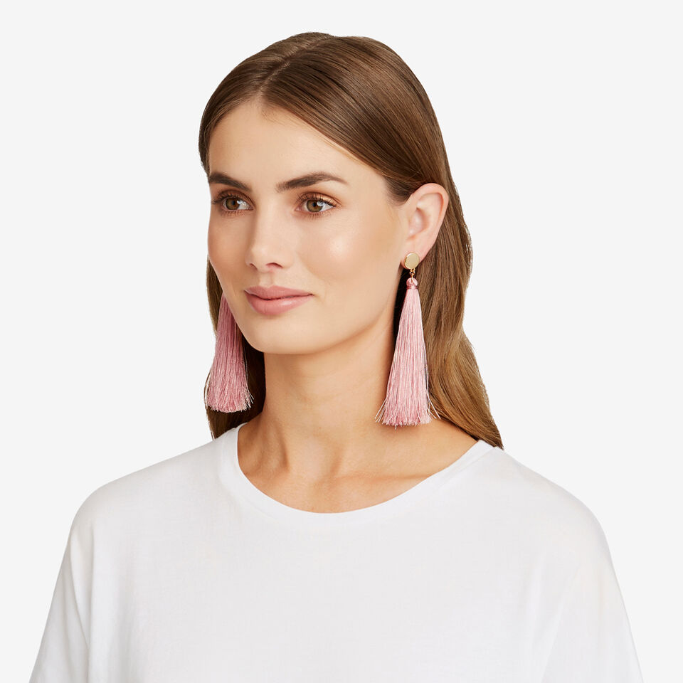 Soft Tassel Earrings  