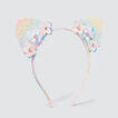 Rainbow And Flower Ears Headband    hi-res