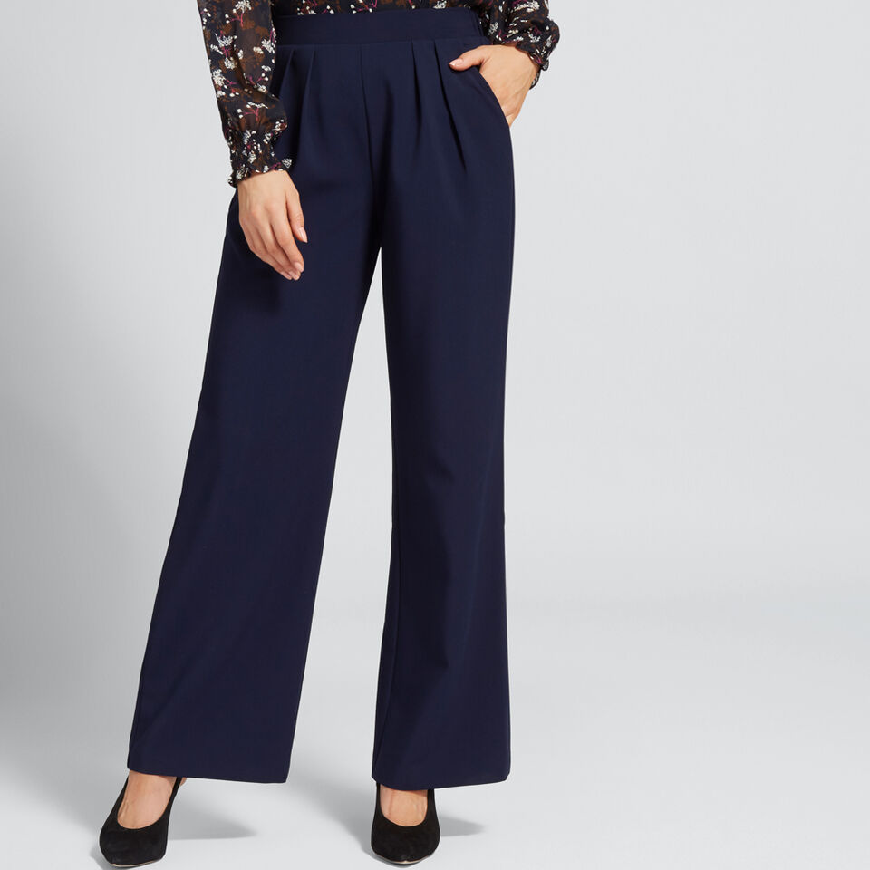 High Waist Pleat Pant  