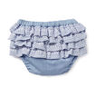 Chambray Broderie Bloomer    hi-res