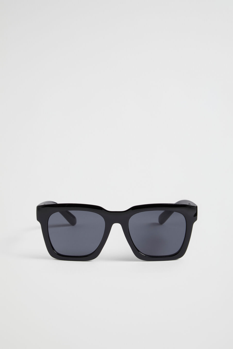 Classic Square Sunglasses  Black