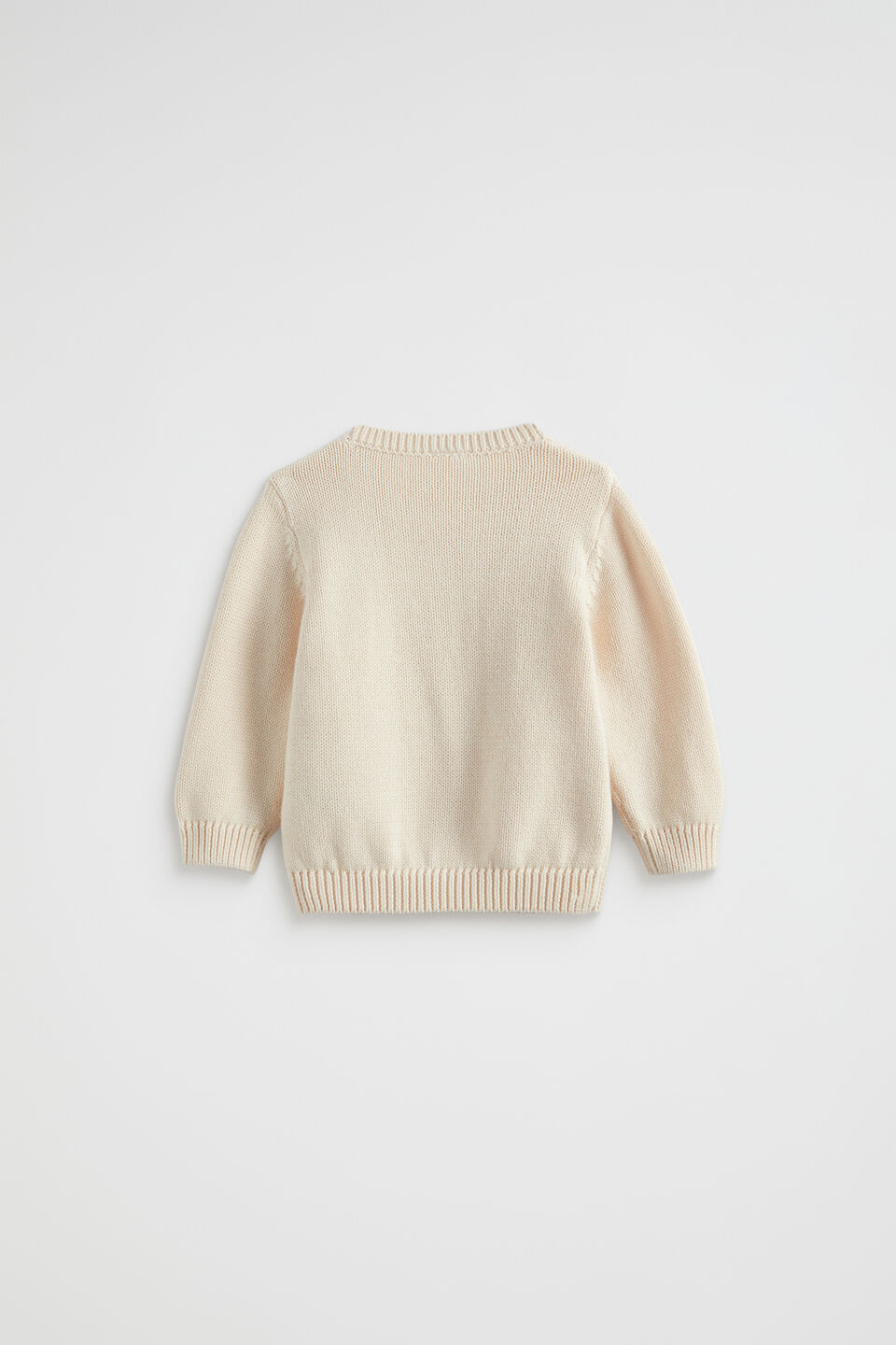 Bunny Knit Sweater  Creme