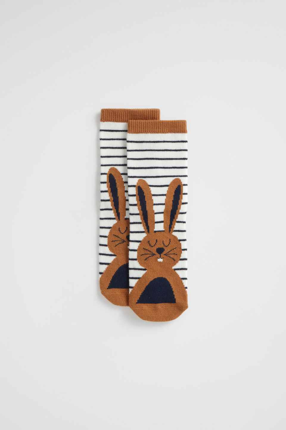 Bunny Stripe Sock  Multi
