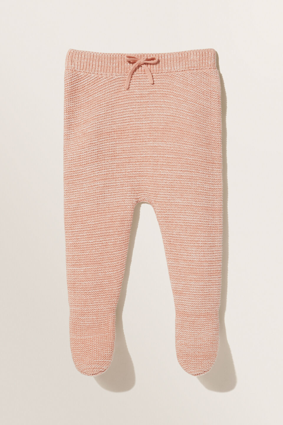 Footed Leggings  Pink Clay