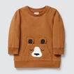 Bear Pocket Crew Sweater    hi-res