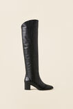Sienna Leather Knee High Boot  Black  hi-res