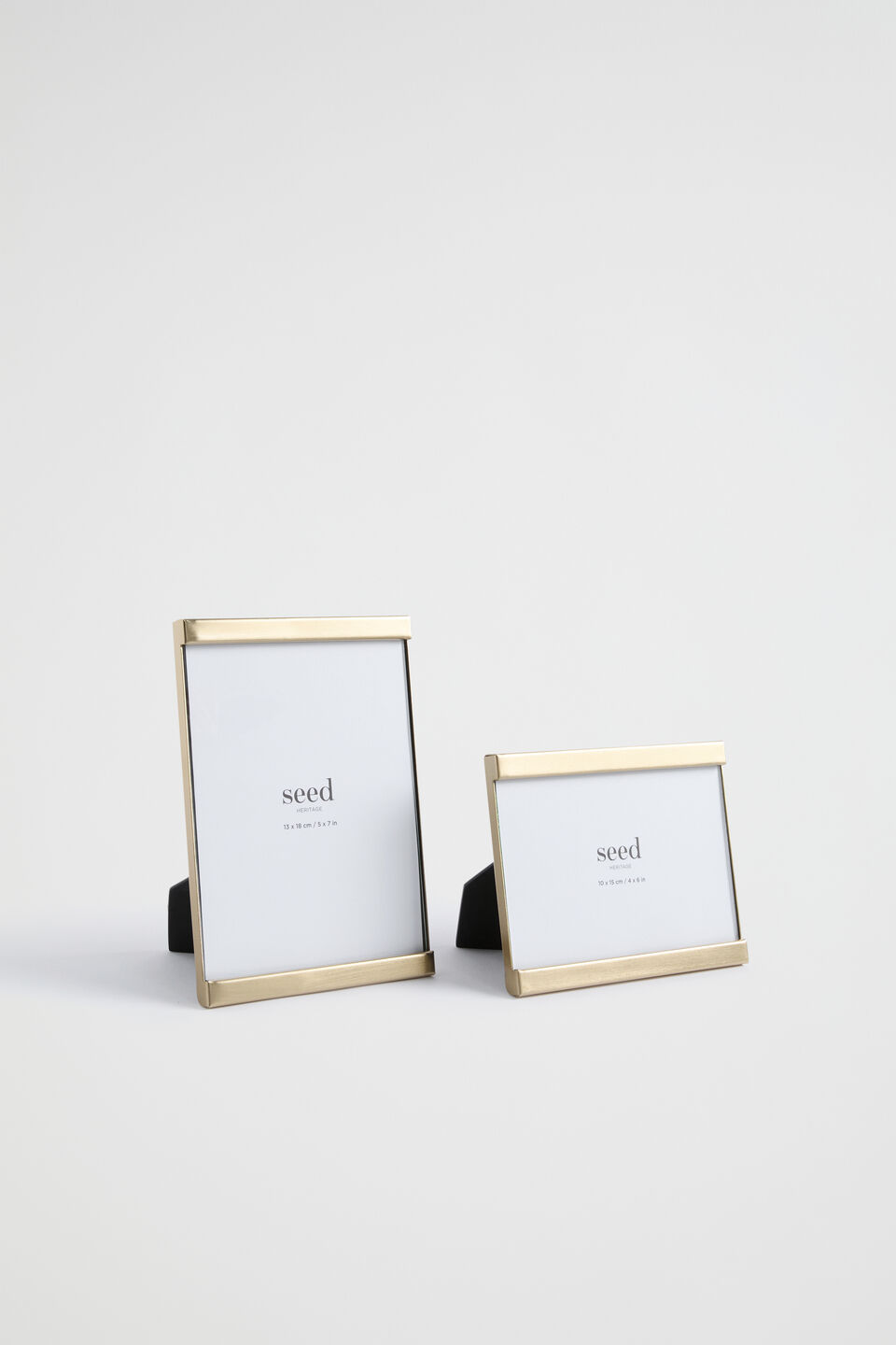 Monte Small Photo Frame  Brushed Gold